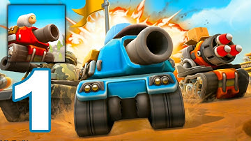 Pico Tanks - Gameplay Walkthrough Part 1 - Tutorial (Android Games)