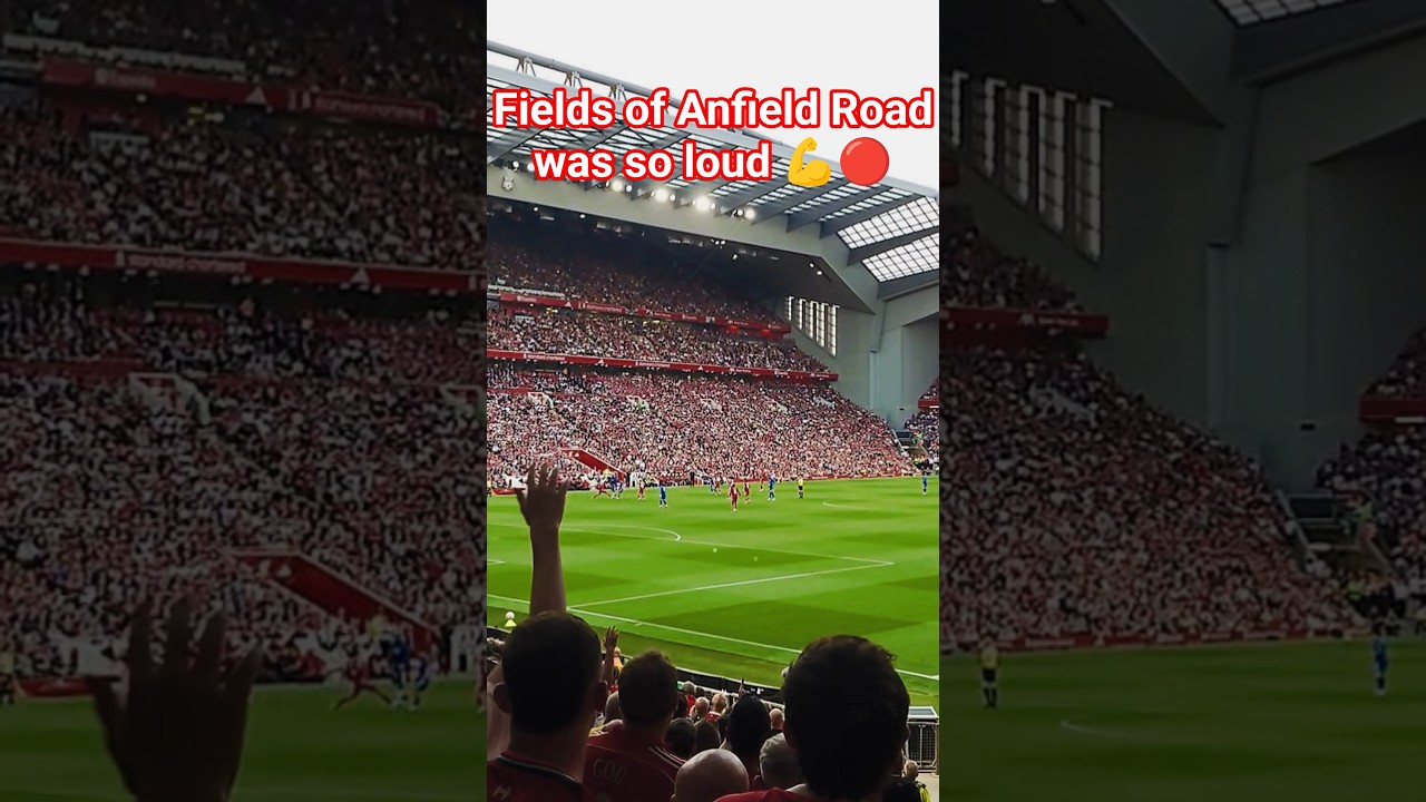 Fields of Anfield Road was so loud! 