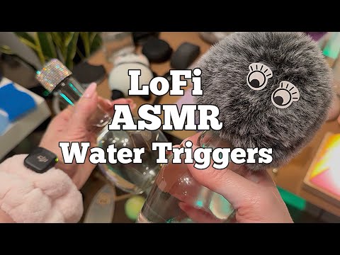 LoFi ASMR - Water Triggers 💦💧🤍🩵 