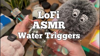 LoFi ASMR - Water Triggers 💦💧🤍🩵 