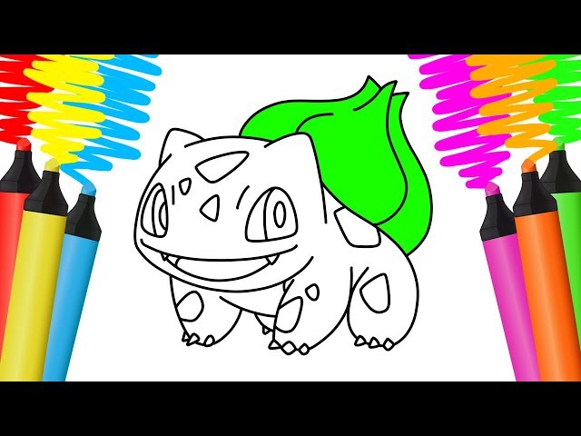 Desenhos para colorir Pokemon - Bulbasaur - Desenhos Pokemon