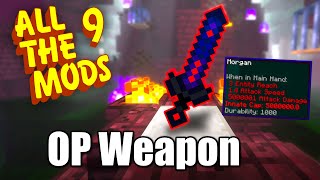 The most OVERPOWERED Weapon - The Morgan | All the Mods 9