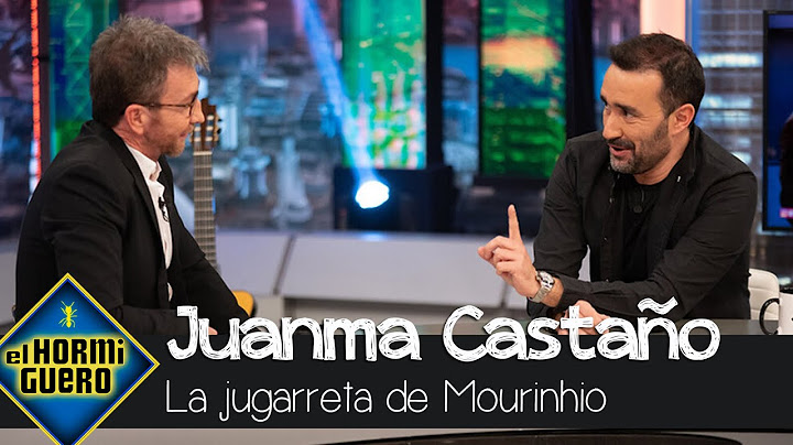 Pablo Motos desvela la jugarreta que le hizo Mourinhio - El Hormiguero