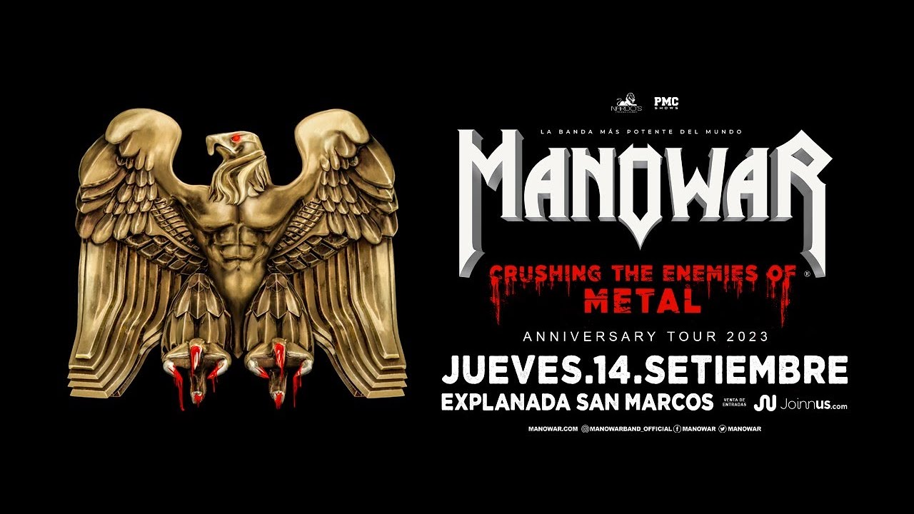 ¡MANOWAR POR PRIMERA VEZ EN LIMA! 🔥