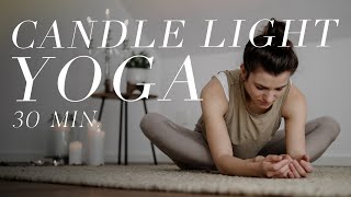 Yoga für den unteren Rücken | Verspannungen lösen & zur Ruhe kommen | 30 Min. Candlelight Yoga