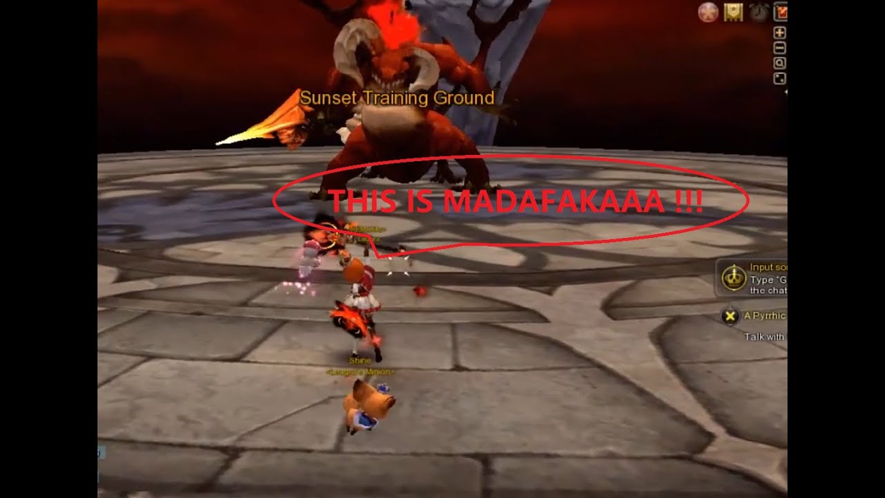 [DN SEA] Sunset Training Ground 15F Black Mara ON FIREEE !!! Event Season 2