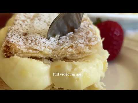 Millefoglie Recipe A Taste Of Italy