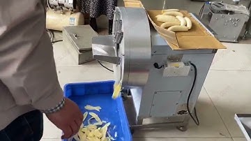 Banana slicer banana chips cutting machine