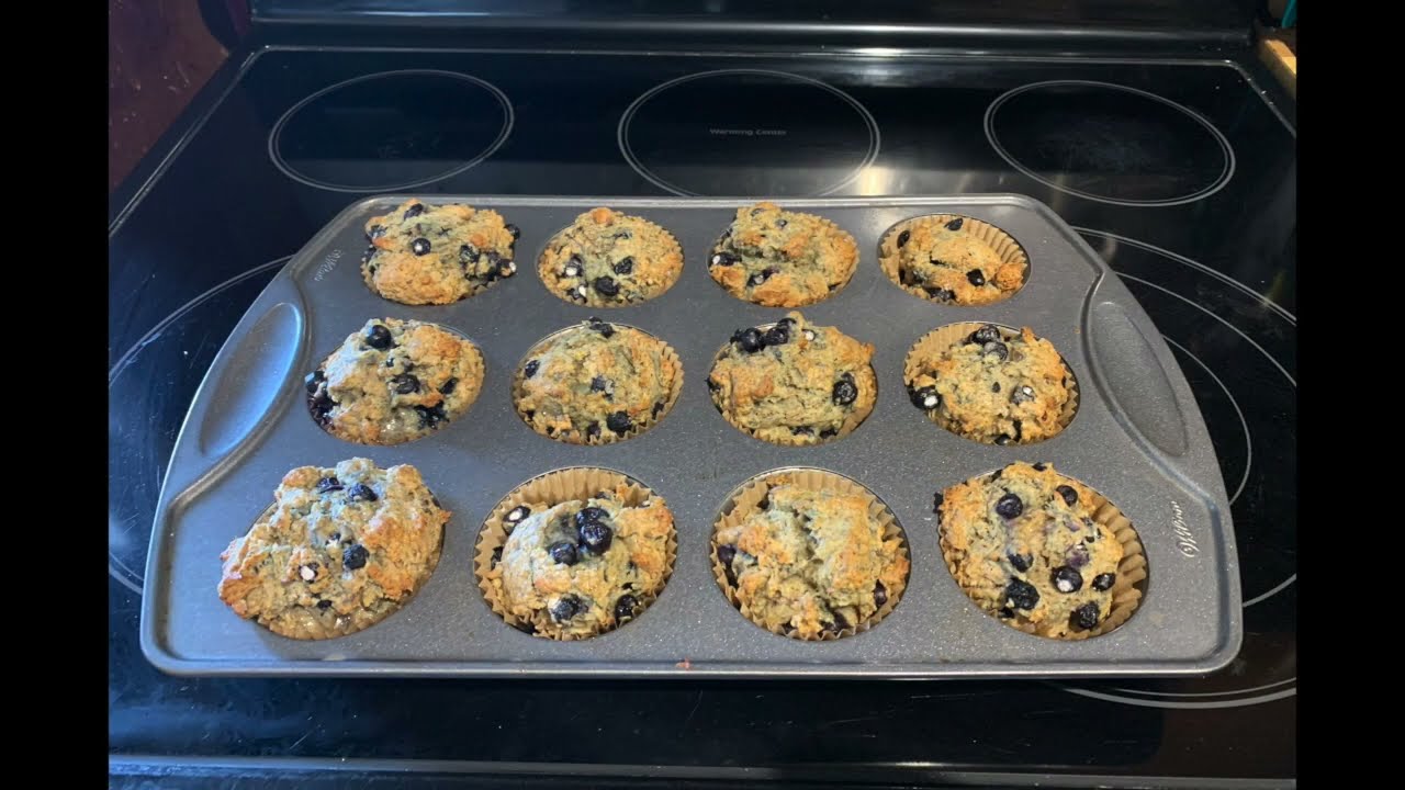 Lactation Blueberry Muffins