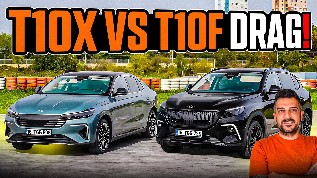 0-100’ü 4 Saniye Olan Togg'larla Drag Yaptık! I Togg T10F vs T10X 4More