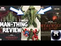 MARVEL LEGENDS MAN-THING WEREWOLF BY NIGHT MCU DELUXE ACTION FIGURE REVIEW w/NECA MONSTERS MEZCO