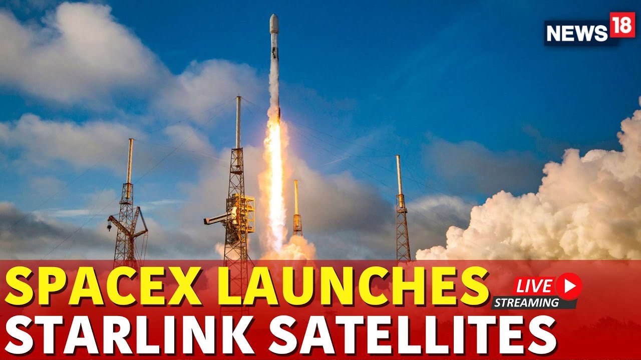 SpaceX Launch Live | SpaceX Falcon 9 Launch | SpaceX Starlink Satellite ...