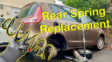 Renault Scenic Rear Spring Replacement / Renault Megane Scenic Suspension Repair