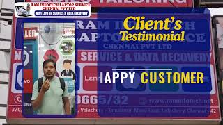HP 15-AC149TX Laptop Motherboard Repair 🔧 | Velachery Laptop Service | Client Testimonial