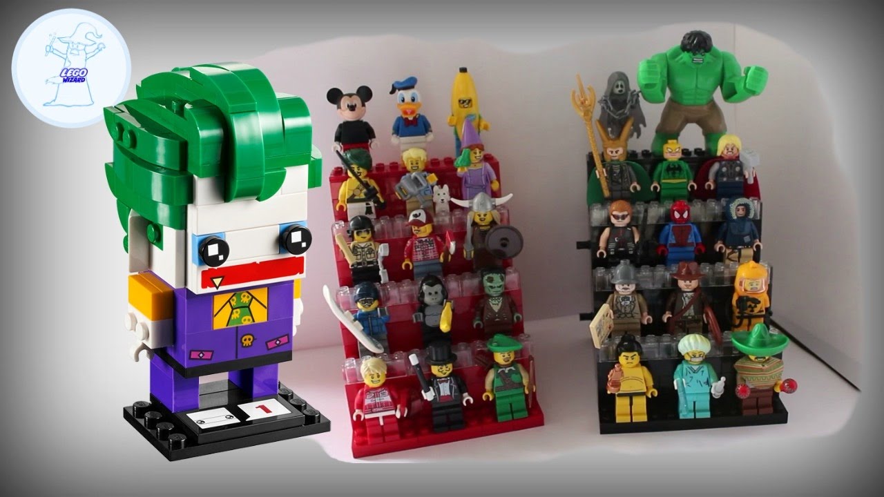 lego minifigure stand instructions