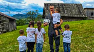 NEW: 5 Kids Make Their Own World Cup FAR FROM CIVILIZATION — Mom Cooks Potato Patties