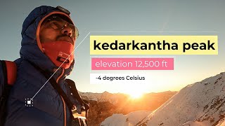 Adventure Karna Hai To Yahan Jao Kedharkantha Trek Ashish Singh Part 4 Vlog