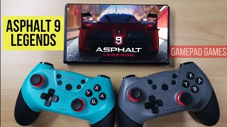 ANDROID GAMEPAD GAMES - ASPHALT 9 LEGENDS GAMEPLAY | DROID PLAY PAD screenshot 1