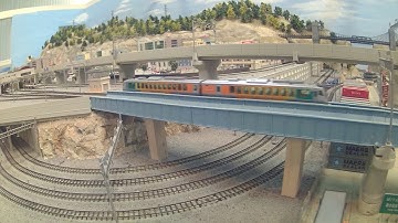 Japanese N Gauge Model Railway Running Session