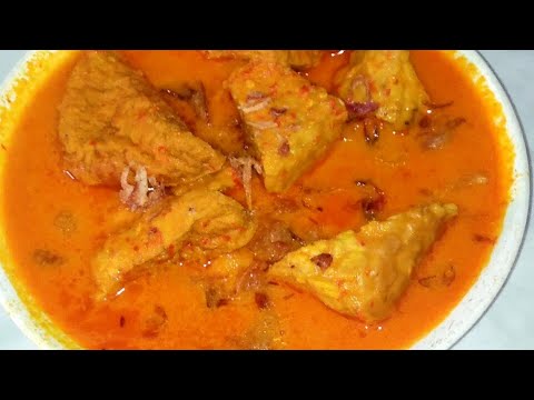 Gulai Tempe Tanpa Santan