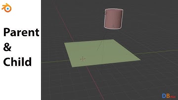 Parent Child Relation among Objects in Blender | Blender Tutorial for Beginners