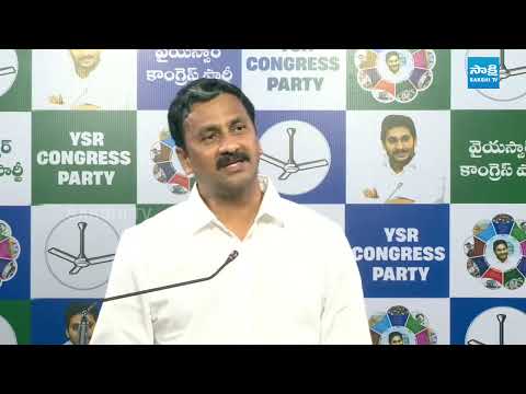LIVE : YSRCP MLC Tumati Madhava Rao Press Meet | Tadepalli @SakshiTV - SAKSHITV