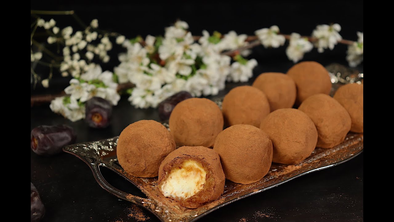 Punjene kuglice sa hurmama- bez glutena, bez šećera spremne za tren a veoma ukusne ❤️