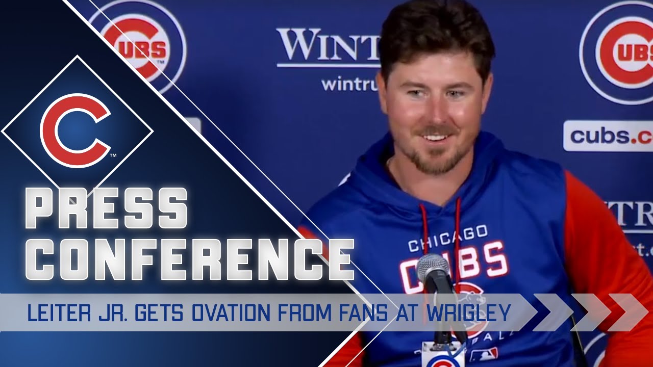 "It was nice to feel that emotion" | Mark Leiter Jr. Comments on Fan Ovation at Wrigley Field