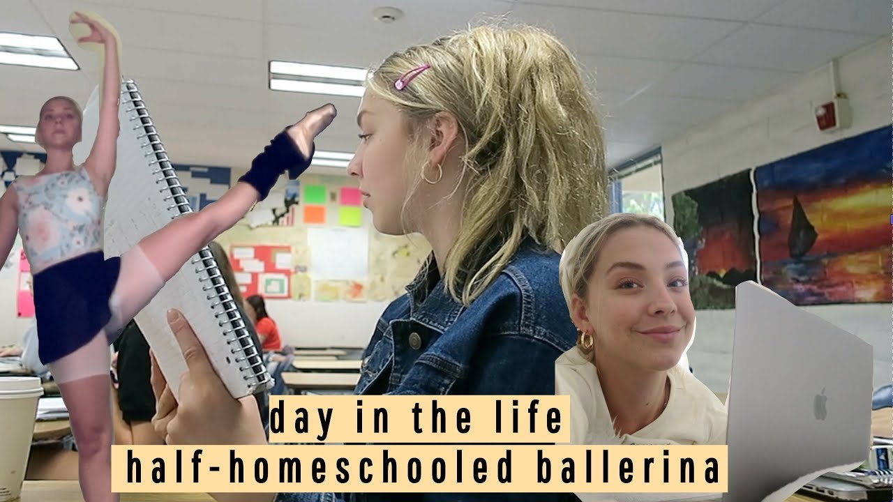 day in the life of a half-online schooled ballerina