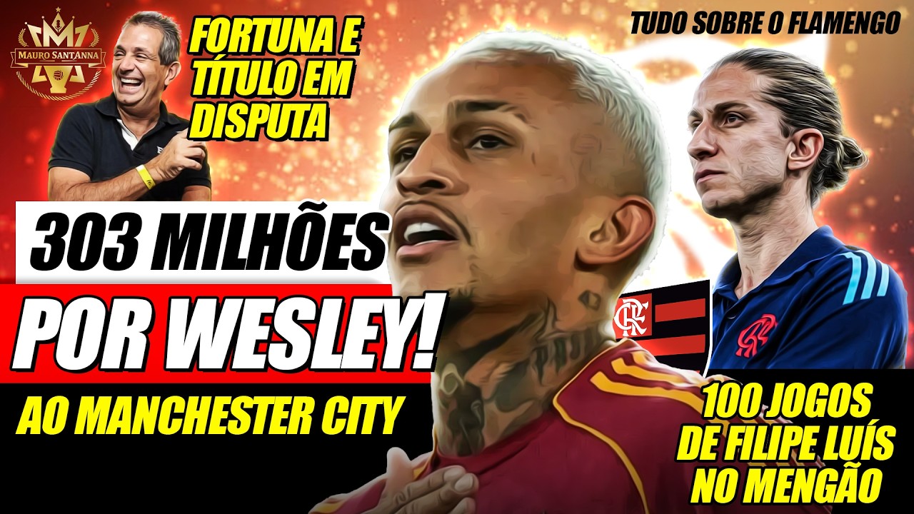 🔥 RECOPA: FEITO INÉDITO NA DECISÃO! 100 JOGOS COM FILIPE LUÍS NO FLAMENGO! FORTUNA COM VENDA DE CRIA