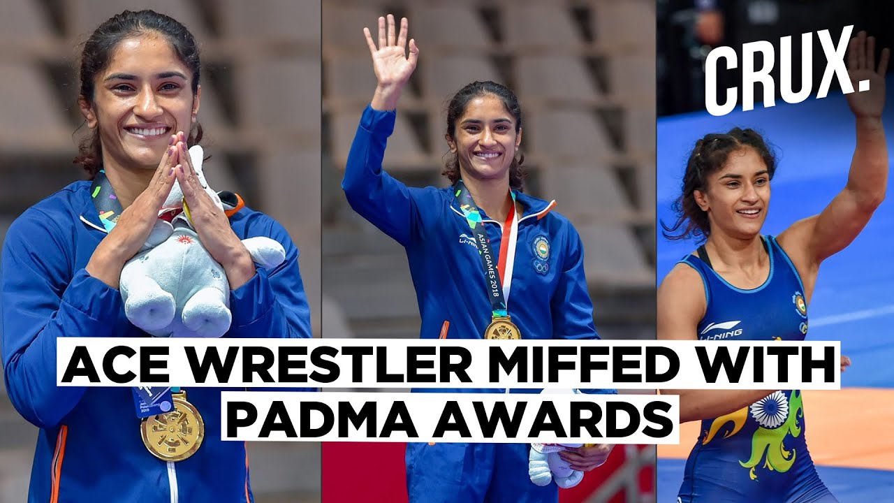 Vinesh Phogat Questions government Over Padma Shri Award YouTube