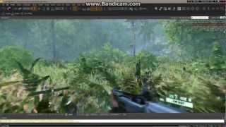 cryengine 3 extreme graphics rain-forest (my custom map)