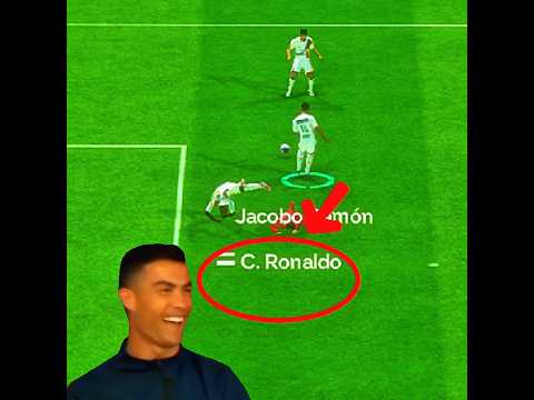 CR7 Missed Easy Goal🥺😭💔#eafc #fifa #shorts