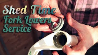 Download Lagu Servicing Your Forks Lowers - Replacing Dust Seals \u0026 Oil MP3