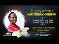 In loving of Mary Nzisiva Mwendwa 11/5/1984 - 22/5/2024