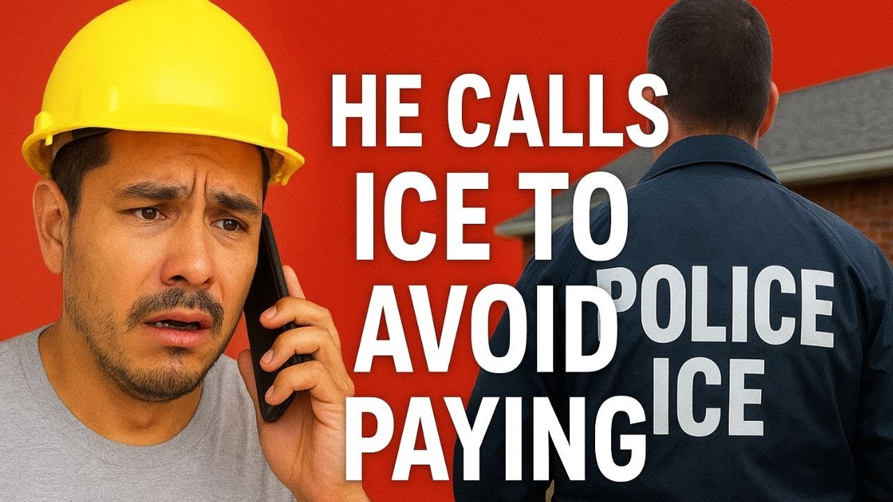 Workers Finish the Job… Contractor Calls ICE Instead of Paying - YouTube