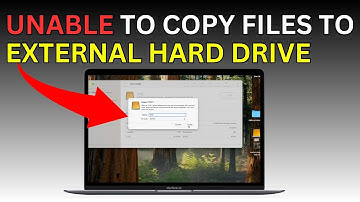 Unable to Move or Copy Files to Mac External Drive - Mac Will Not Write Files to USB Hard Drive