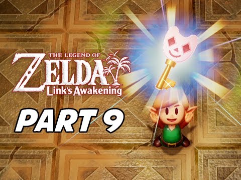 The Legend of Zelda: Link's Awakening Gameplay Walkthrough Part 9 - Color  Dungeon! Trendy Game! 