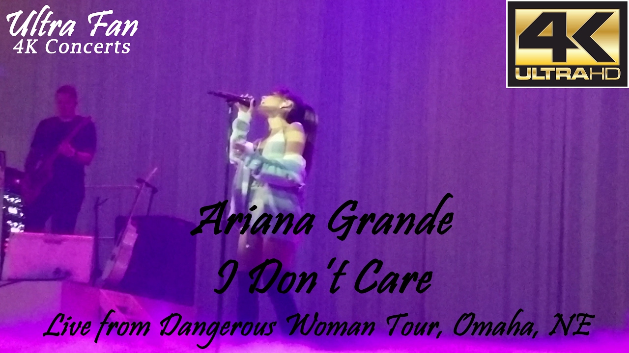 Ariana Grande - I Don't Care Live from Dangerous Woman Tour Omaha