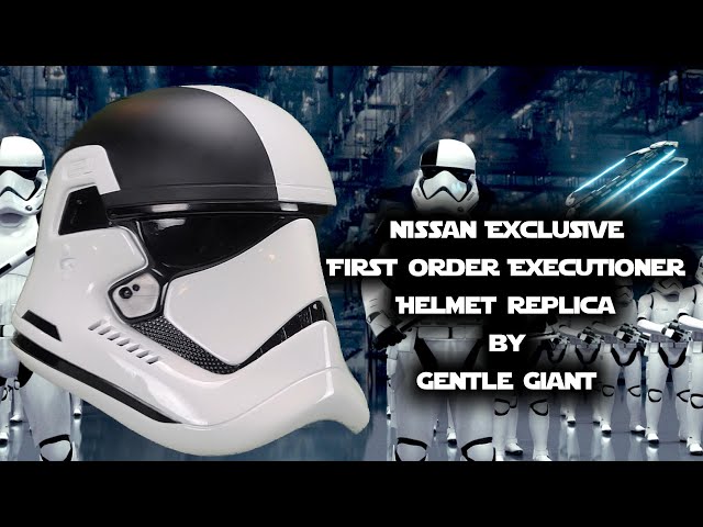 first order motorcycle helmet STAR WARS: THE LAST JEDI™ Order™ Executioner Trooper premium padding lining designed for superior comfort and breathability Anovos 1st Order Stormtrooper Helmet