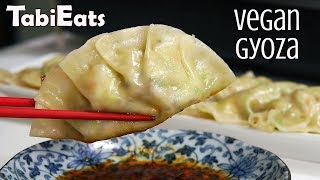Vegan Dumplings Recipe (Japanese Gyoza)