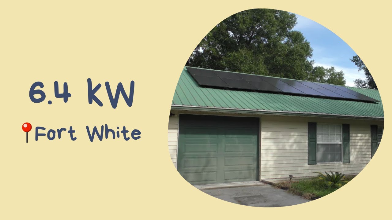 John Lehmann Solar Installation Feedback. 6.4 kWh solar system installed by PPM Solar in Fort White