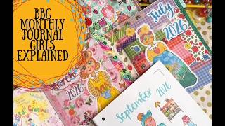 Details BBG Monthly Journal Girls Explained News