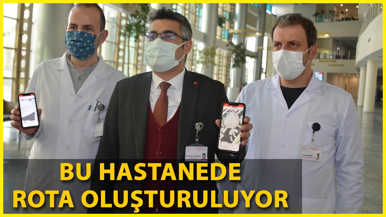 385 Bin 500 Metrekarelik Şehir Hastanesinde Navigasyonla Ulaşım