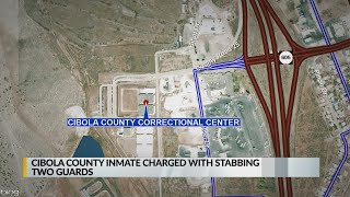 Cibola Co. inmate charged with stabbing two guards