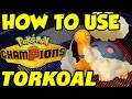 HOW TO USE TORKOAL IN POKEMON CHAMPIONS! Torkoal Moveset Guide | Best Torkoal Builds