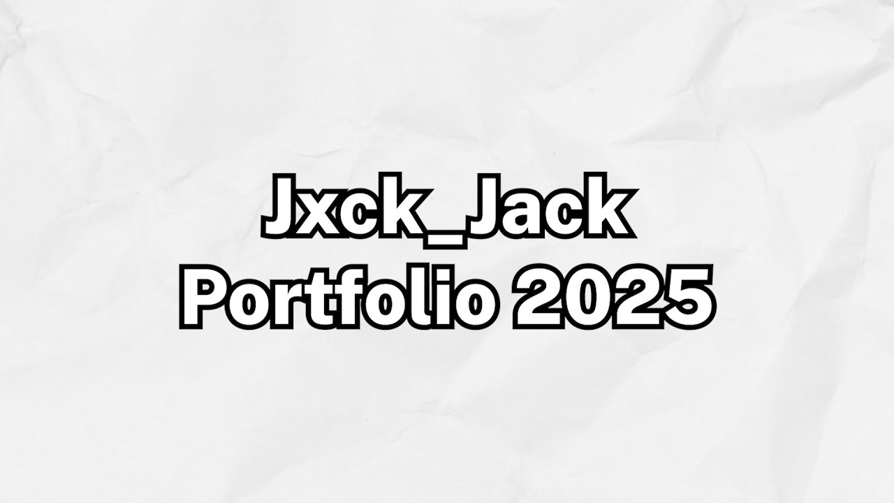 My Showreel 2025