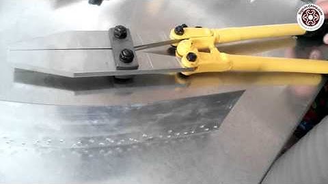 Operation of Metal Channel Letter Angle Bender Bending Tools