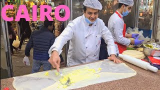 GAD RESTAURANT IN CAIRO EGYPT, 🇪🇬 CHEFS PREPARING EGYPTIAN FOOD IN A POPULAR EGYPTIAN RESTAURANT, 4k