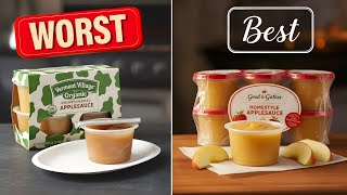 6 Apple Sauce Brands RANKED Worst to Best